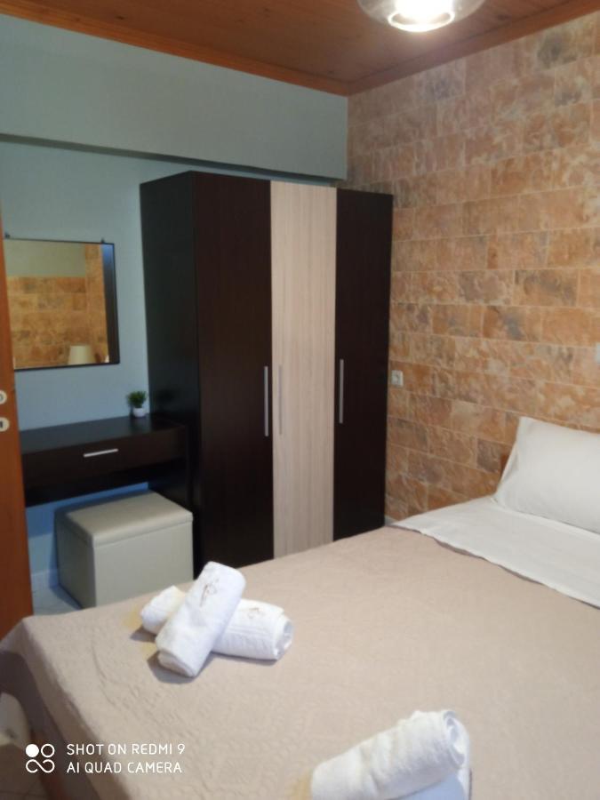 Annas Apartment Szikiá Kültér fotó